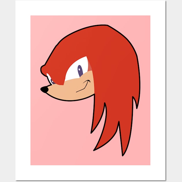 Knuckles Wall Art by LuisP96